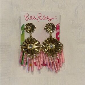 Lilly Pulitzer GWP Earrings - Mandevilla Baby NWT